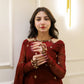 SN-MAROON GHARARA FIT