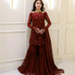 SN-MAROON GHARARA FIT
